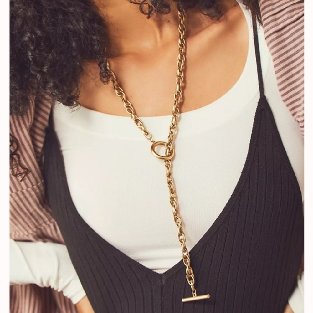 NWT Free People Nothing I Can't Do Necklace